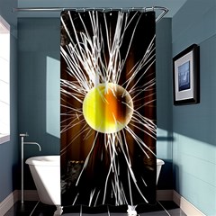 Abstract Exploding Design Shower Curtain 36  X 72  (stall) 