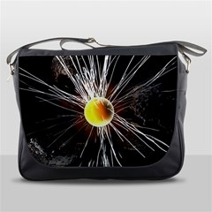 Abstract Exploding Design Messenger Bag by HermanTelo