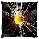 Abstract Exploding Design Large Cushion Case (One Side) Front