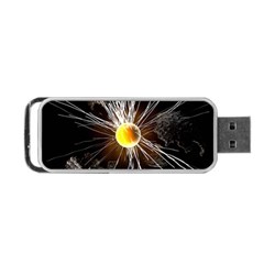 Abstract Exploding Design Portable Usb Flash (two Sides)