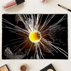 Abstract Exploding Design Cosmetic Bag (xxl)