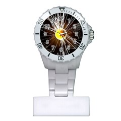 Abstract Exploding Design Plastic Nurses Watch by HermanTelo