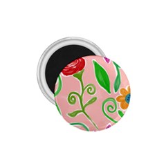 Background Colorful Floral Flowers 1 75  Magnets by HermanTelo