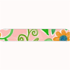 Background Colorful Floral Flowers Small Bar Mats