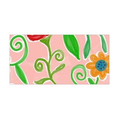 Background Colorful Floral Flowers Yoga Headband