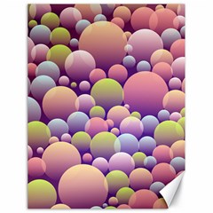 Abstract Background Circle Bubbles Canvas 18  X 24 