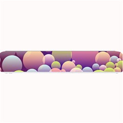 Abstract Background Circle Bubbles Small Bar Mats