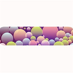 Abstract Background Circle Bubbles Large Bar Mats