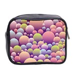 Abstract Background Circle Bubbles Mini Toiletries Bag (Two Sides) Back