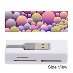 Abstract Background Circle Bubbles Memory Card Reader (stick)