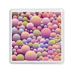 Abstract Background Circle Bubbles Memory Card Reader (square) by HermanTelo