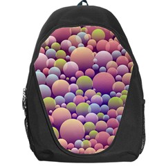 Abstract Background Circle Bubbles Backpack Bag