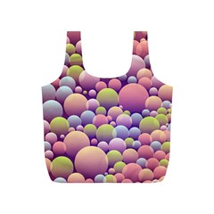 Abstract Background Circle Bubbles Full Print Recycle Bag (s)