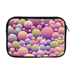 Abstract Background Circle Bubbles Apple Macbook Pro 17  Zipper Case