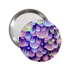 Abstract Background Circle Bubbles Space 2 25  Handbag Mirrors by HermanTelo