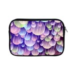 Abstract Background Circle Bubbles Space Apple iPad Mini Zipper Cases Front