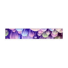 Abstract Background Circle Bubbles Space Flano Scarf (mini)