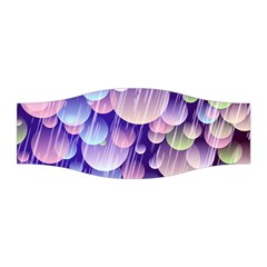 Abstract Background Circle Bubbles Space Stretchable Headband