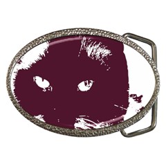 Cat Nature Design Animal Skin Pink Belt Buckles by HermanTelo