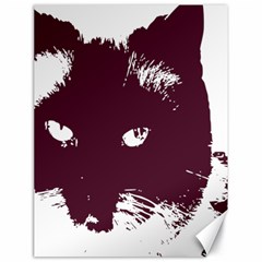 Cat Nature Design Animal Skin Pink Canvas 18  X 24 