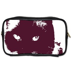 Cat Nature Design Animal Skin Pink Toiletries Bag (one Side)