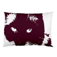 Cat Nature Design Animal Skin Pink Pillow Case (two Sides) by HermanTelo