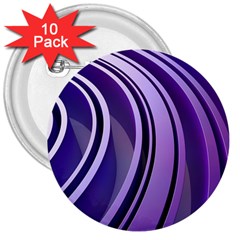 Circle Concentric Render Metal 3  Buttons (10 Pack)  by HermanTelo