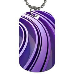 Circle Concentric Render Metal Dog Tag (two Sides)