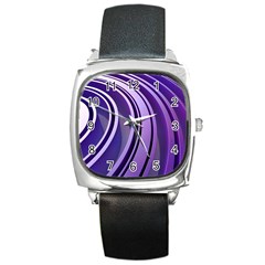 Circle Concentric Render Metal Square Metal Watch