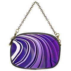 Circle Concentric Render Metal Chain Purse (one Side)