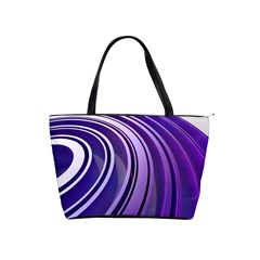 Circle Concentric Render Metal Classic Shoulder Handbag