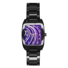 Circle Concentric Render Metal Stainless Steel Barrel Watch by HermanTelo