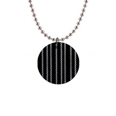 Chains Black Design Metal Iron 1  Button Necklace