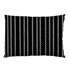 Chains Black Design Metal Iron Pillow Case (two Sides) by HermanTelo