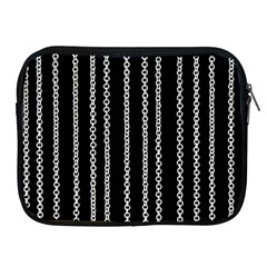 Chains Black Design Metal Iron Apple Ipad 2/3/4 Zipper Cases