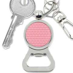 Damask Floral Design Seamless Bottle Opener Key Chain