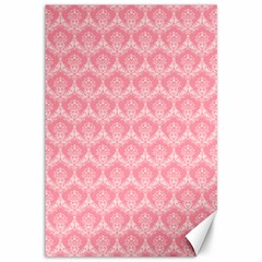 Damask Floral Design Seamless Canvas 12  X 18 