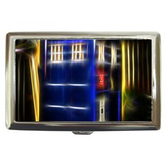 Famous Blue Police Box Cigarette Money Case