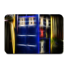 Famous Blue Police Box Plate Mats by HermanTelo