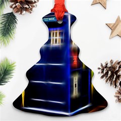 Famous Blue Police Box Ornament (christmas Tree) 