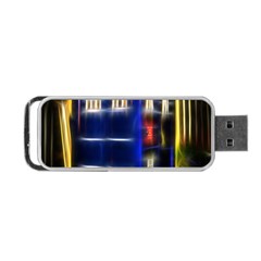 Famous Blue Police Box Portable Usb Flash (one Side)