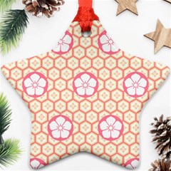 Floral Design Seamless Wallpaper Ornament (star) by HermanTelo