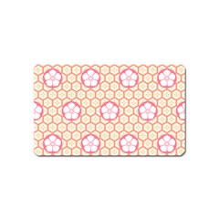 Floral Design Seamless Wallpaper Magnet (name Card) by HermanTelo