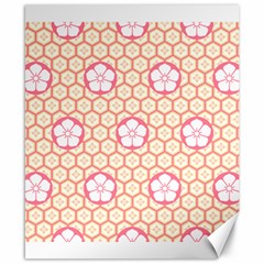 Floral Design Seamless Wallpaper Canvas 8  X 10  by HermanTelo