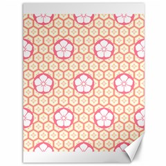 Floral Design Seamless Wallpaper Canvas 36  X 48 