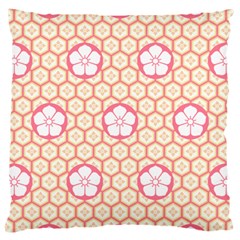 Floral Design Seamless Wallpaper Large Cushion Case (one Side)