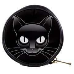 Grey Eyes Kitty Cat Mini Makeup Bag