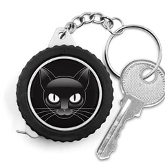 Grey Eyes Kitty Cat Measuring Tape