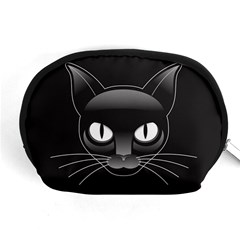 Grey Eyes Kitty Cat Accessory Pouch (medium)