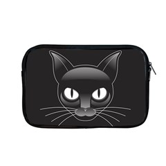 Grey Eyes Kitty Cat Apple Macbook Pro 13  Zipper Case